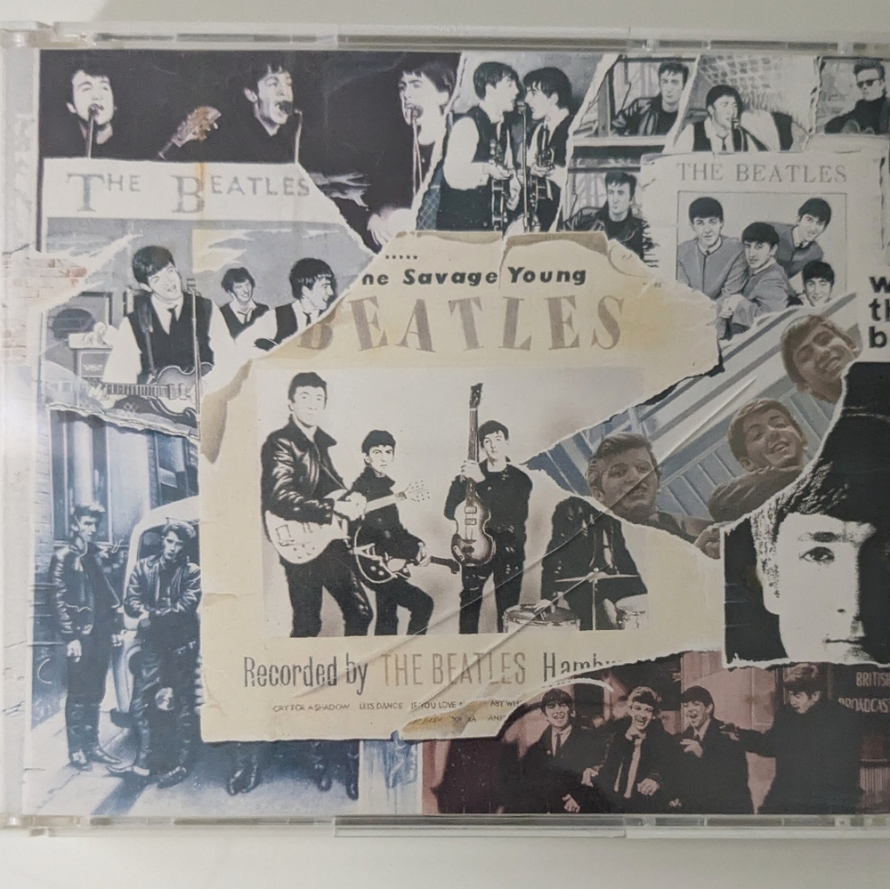 The Beetles Anthology 1, 2 CD set with inserts. EUC.